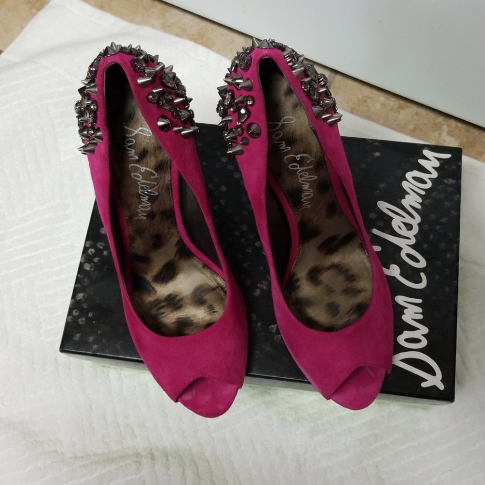 Sam Edelman Pink Suede